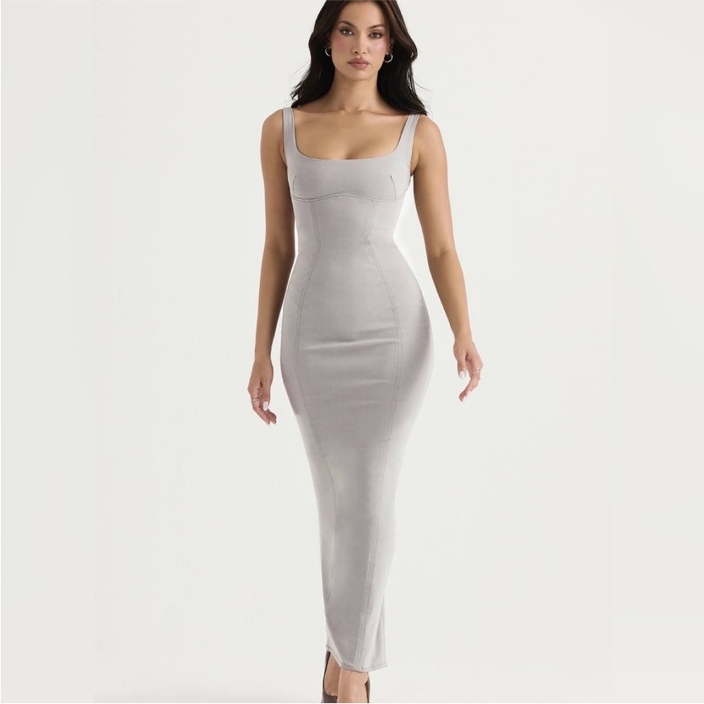 House of CB Rea Smoke Bodycon Maxi Dress